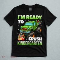 I'm Ready To Crush Kindergarten Monster Truck T-Shirt thumb 5
