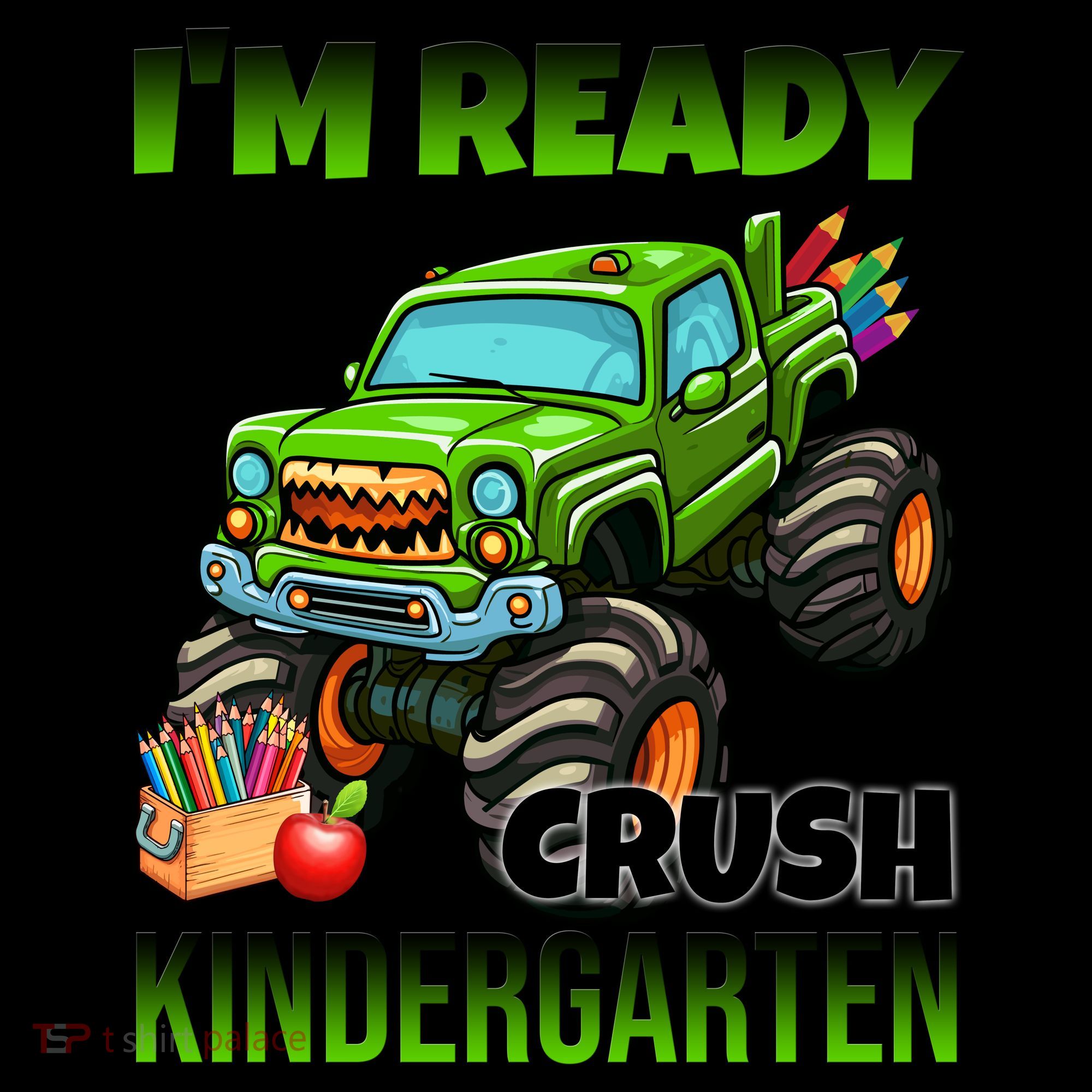 I'm Ready To Crush Kindergarten Monster Truck Coffee Mug