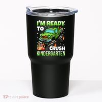 I'm Ready To Crush Kindergarten Monster Truck Tumbler thumb 0