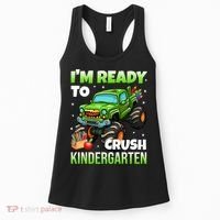 I'm Ready To Crush Kindergarten Monster Truck Women's Tank Top thumb 0