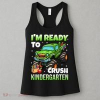 I'm Ready To Crush Kindergarten Monster Truck Women's Tank Top thumb 3