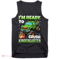 I'm Ready To Crush Kindergarten Monster Truck Tank Top thumb 0