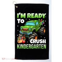 I'm Ready To Crush Kindergarten Monster Truck Golf Towel thumb 0