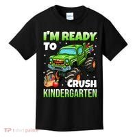 I'm Ready To Crush Kindergarten Monster Truck Kids T-Shirt thumb 0