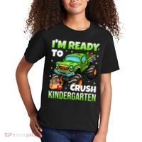 I'm Ready To Crush Kindergarten Monster Truck Kids T-Shirt thumb 2
