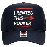 I Rented This Hooker Offensive Adult Humor Hat thumb 0