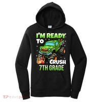 I'm Ready To Crush 7th Grade Monster Truck Women's Hoodie thumb 0