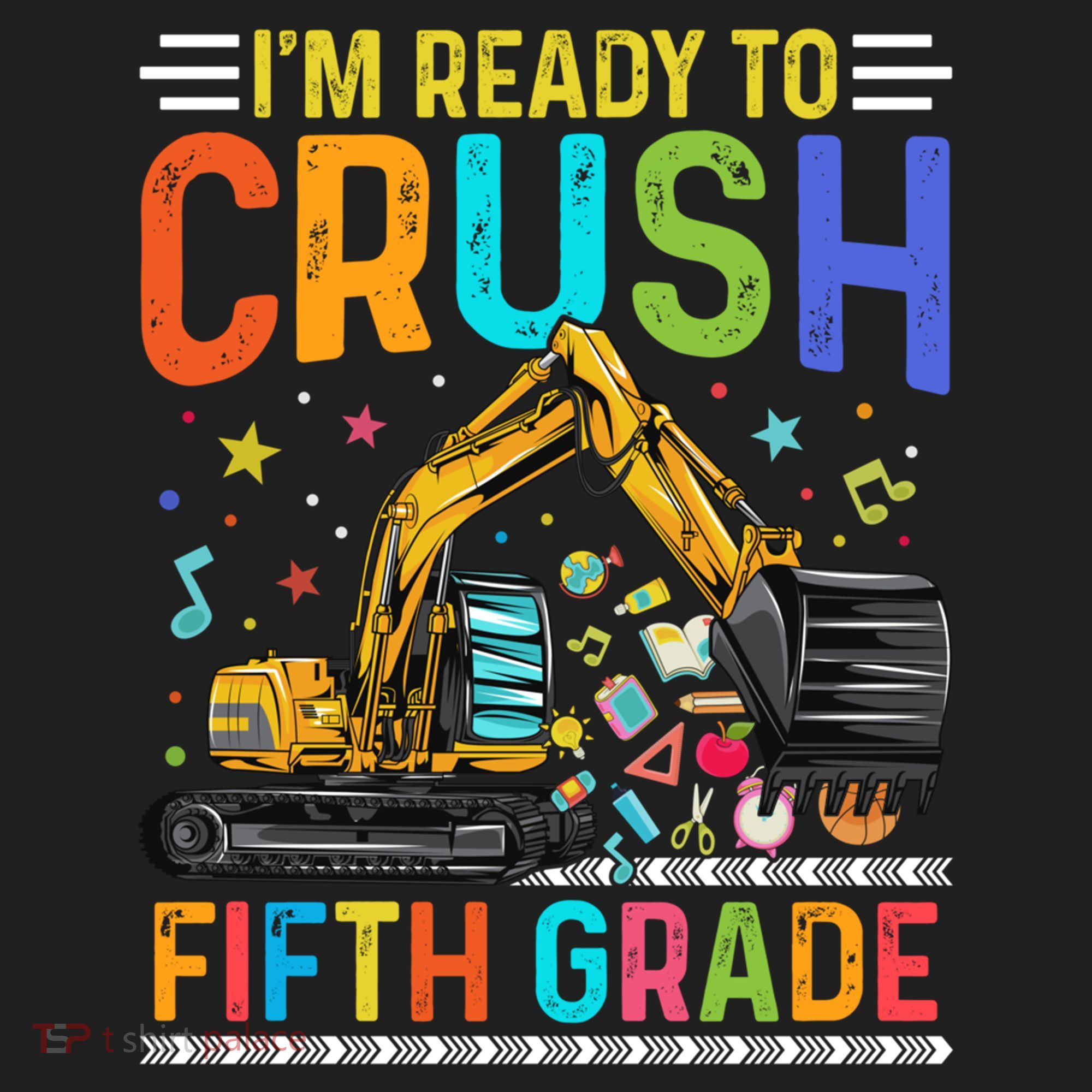 Im Ready To Crush Fifth Grade Team 5Th Grade Teacher Cute Gift Beanie