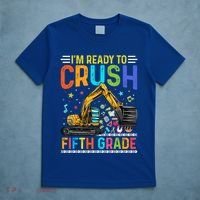Im Ready To Crush Fifth Grade Team 5Th Grade Teacher Cute Gift T-Shirt thumb 5