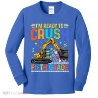 Im Ready To Crush Fifth Grade Team 5Th Grade Teacher Cute Gift Kids Long Sleeve Shirt thumb 0