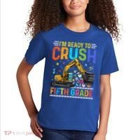 Im Ready To Crush Fifth Grade Team 5Th Grade Teacher Cute Gift Kids T-Shirt thumb 2