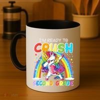 Im Ready To Crush Second Grade Unicorn Back To School Gift Coffee Mug thumb 4