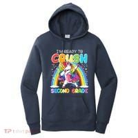 Im Ready To Crush Second Grade Unicorn Back To School Gift Women's Hoodie thumb 0