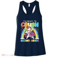 Im Ready To Crush Second Grade Unicorn Back To School Gift Women's Tank Top thumb 0