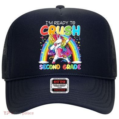 Im Ready To Crush Second Grade Unicorn Back To School Gift Hat