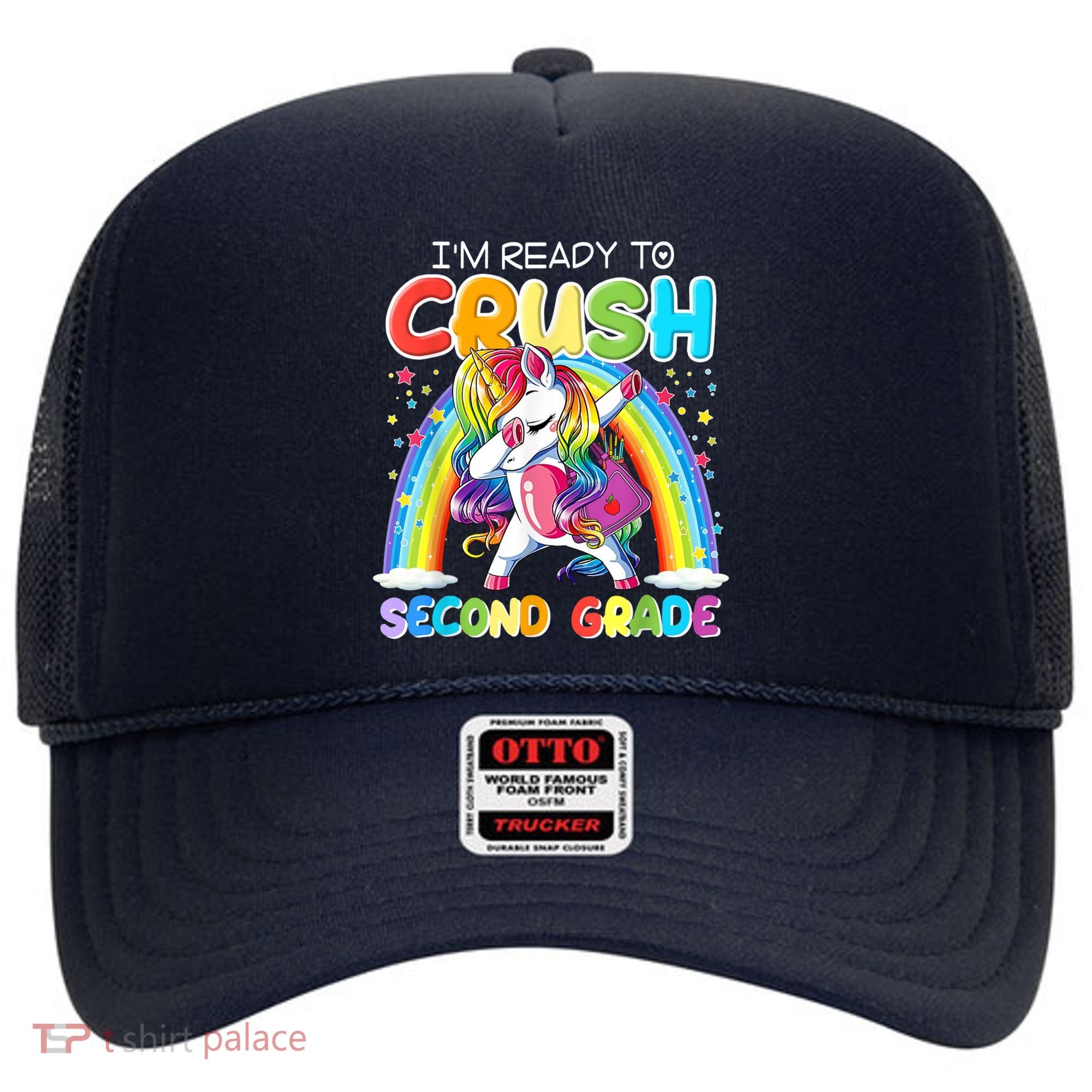 Im Ready To Crush Second Grade Unicorn Back To School Gift Hat