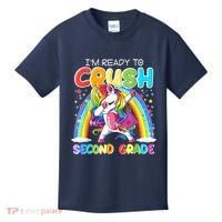 Im Ready To Crush Second Grade Unicorn Back To School Gift Kids T-Shirt thumb 0