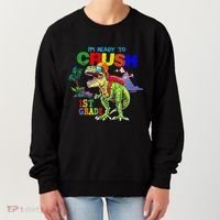 I'm Ready To Crush 1st Grade Back to School Dinosaur Women's Sweatshirt thumb 0