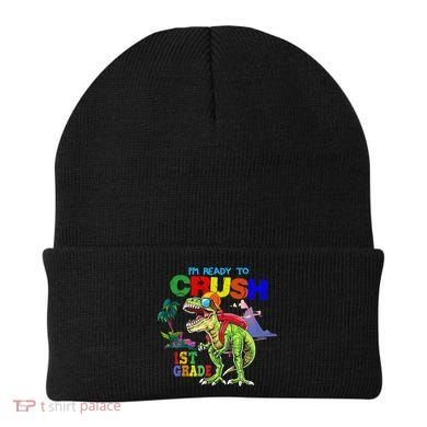 I'm Ready To Crush 1st Grade Back to School Dinosaur Beanie
