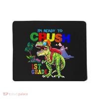 I'm Ready To Crush 1st Grade Back to School Dinosaur Mousepad thumb 0