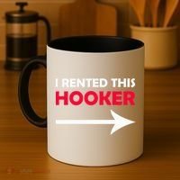 I Rented This Hooker Coffee Mug thumb 4