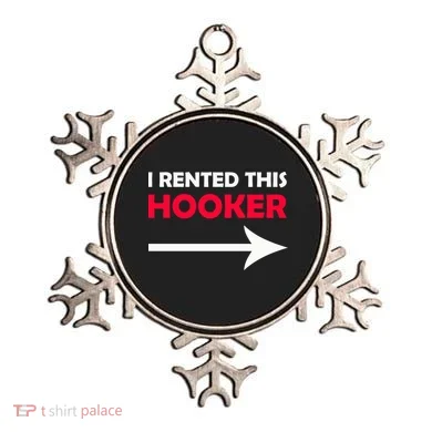 I Rented This Hooker Ornament