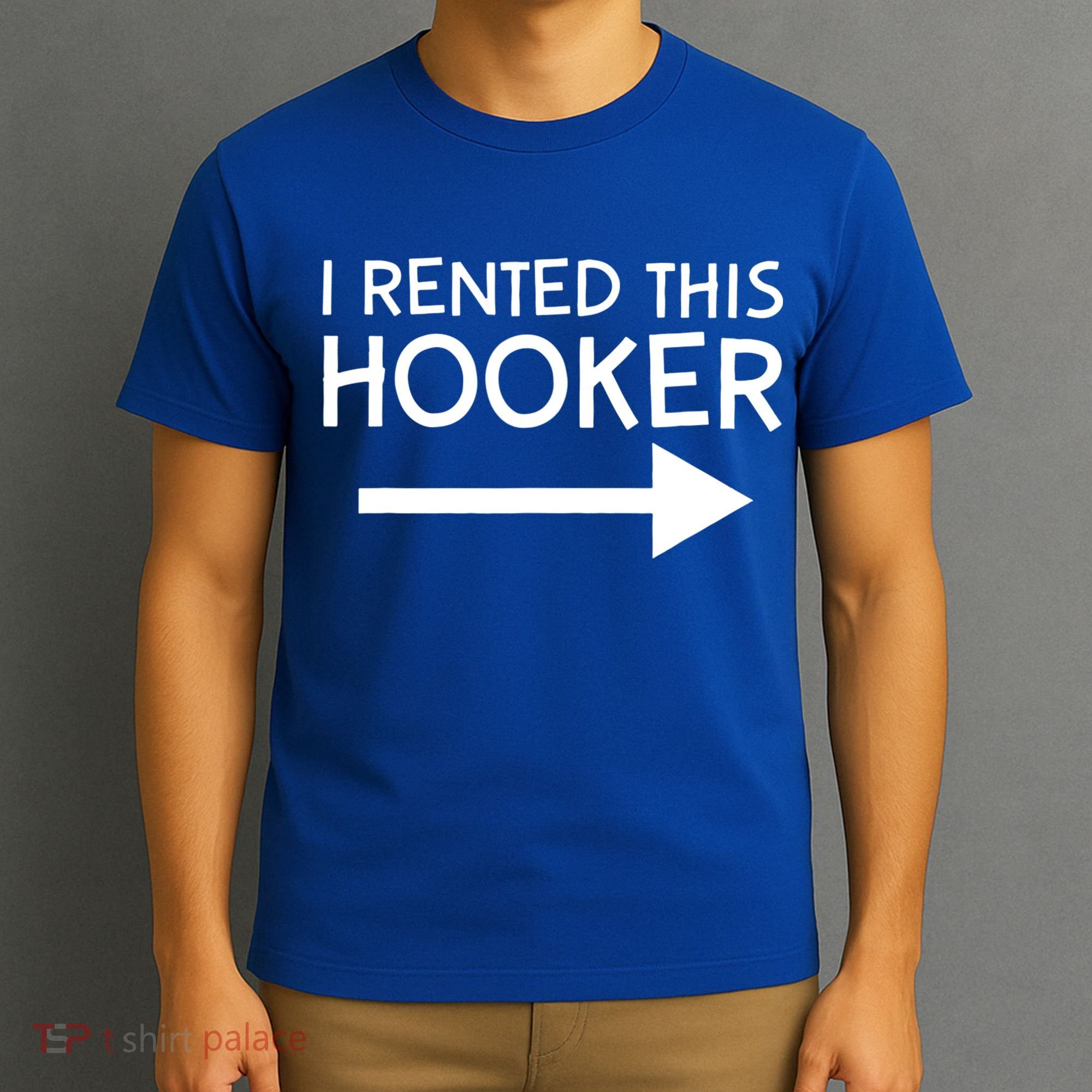 I Rented This Hooker Right No Scratch T-Shirt