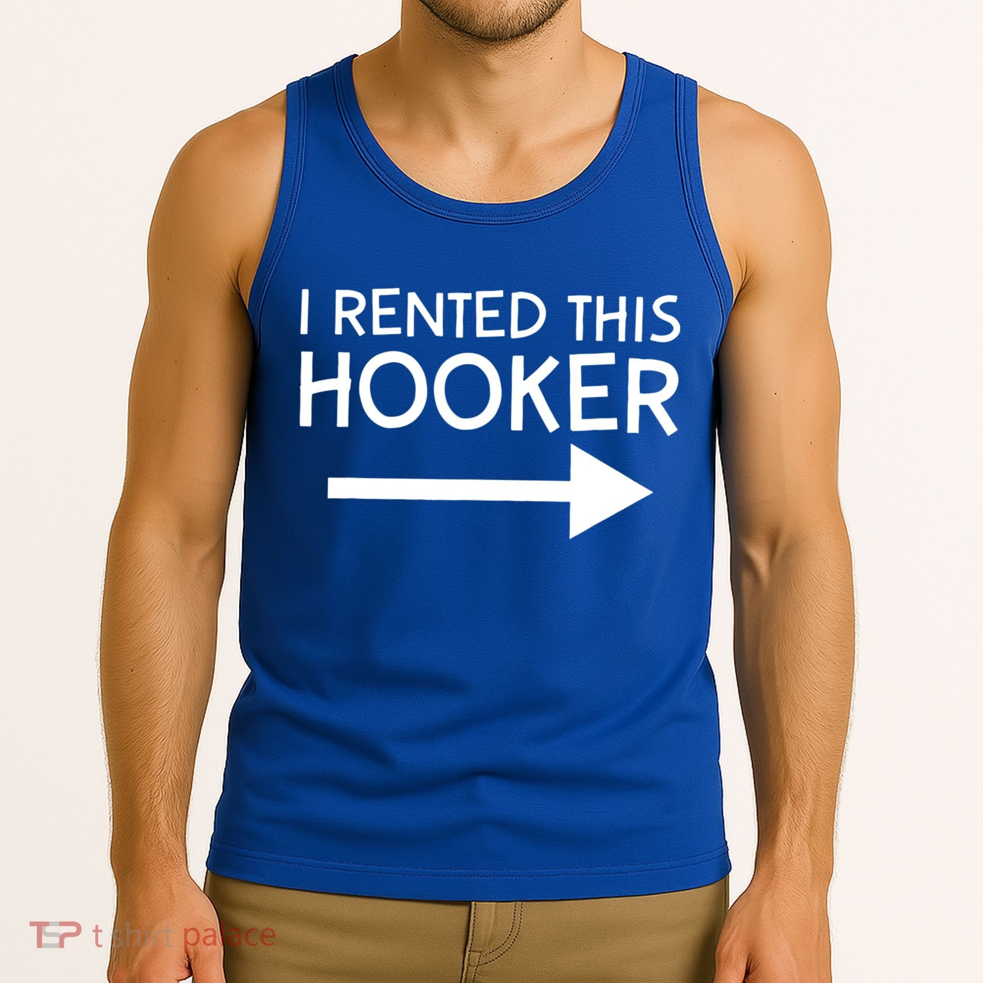 I Rented This Hooker Right No Scratch Tank Top