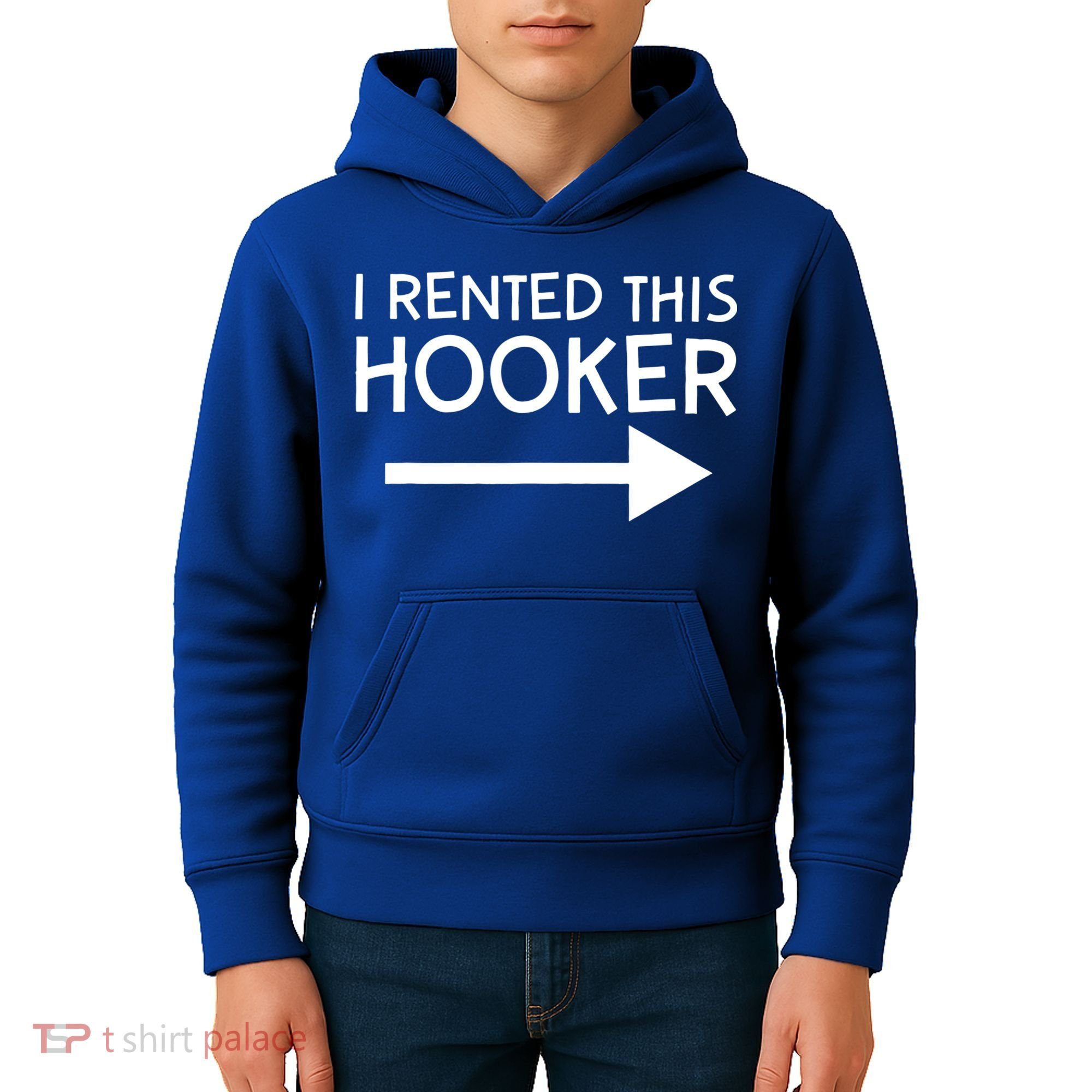 I Rented This Hooker Right No Scratch Kids Hoodie