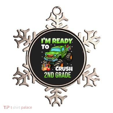 I'm Ready To Crush 2nd Grade Monster Truck Ornament