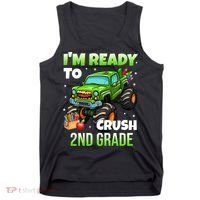 I'm Ready To Crush 2nd Grade Monster Truck Tank Top thumb 0