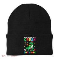 I'm Ready To Crush 2nd Grade Dinosaur Back To School Beanie thumb 0