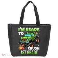 I'm Ready To Crush 1st Grade Monster Truck Tote Bag thumb 0