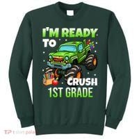 I'm Ready To Crush 1st Grade Monster Truck Sweatshirt thumb 0