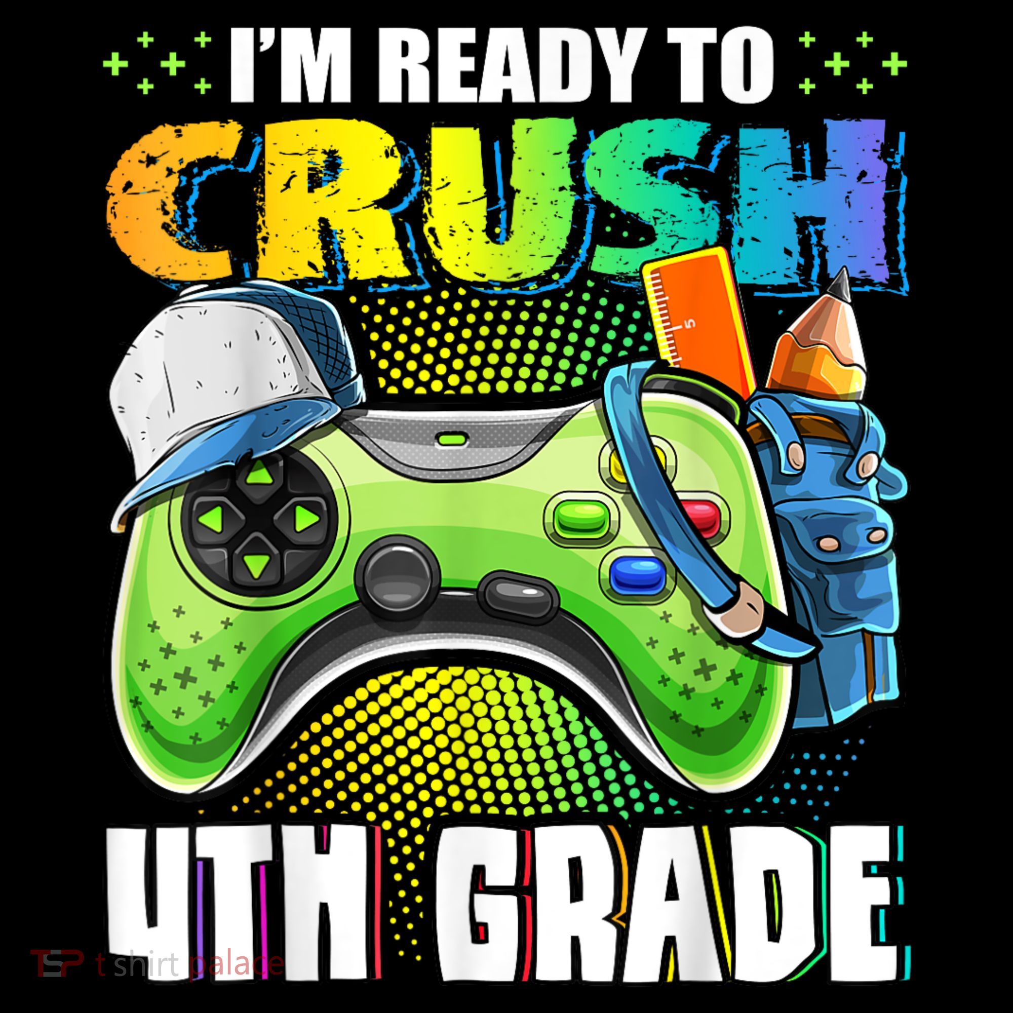 Im Ready To Crush 4th Grade Back To School Video Game Boy Coffee Mug