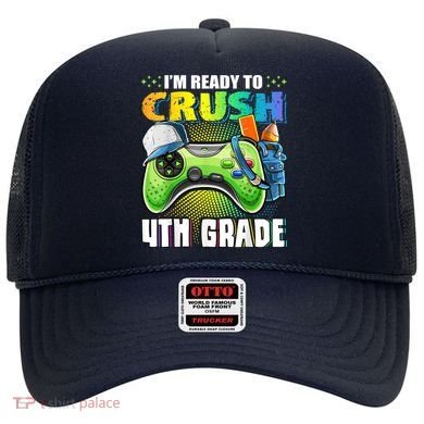 Im Ready To Crush 4th Grade Back To School Video Game Boy Hat