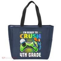 Im Ready To Crush 4th Grade Back To School Video Game Boy Tote Bag thumb 0