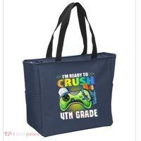 Im Ready To Crush 4th Grade Back To School Video Game Boy Tote Bag thumb 2