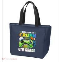 Im Ready To Crush 4th Grade Back To School Video Game Boy Tote Bag thumb 3