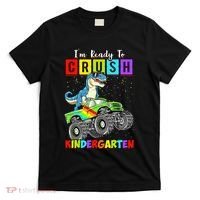 I'm Ready To Crush Kindergarten Dinosaur Back To School T-Shirt thumb 0