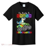 I'm Ready To Crush Kindergarten Dinosaur Back To School Kids T-Shirt thumb 0