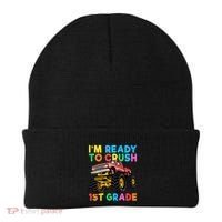 Im Ready To Crush 1st Grade First Day Monster Truck Beanie thumb 0