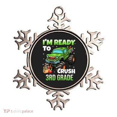 I'm Ready To Crush 3rd Grade Monster Truck Ornament