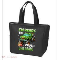 I'm Ready To Crush 3rd Grade Monster Truck Tote Bag thumb 3