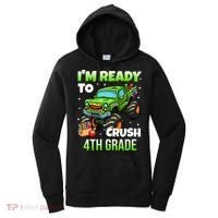 I'm Ready To Crush 4th Grade Monster Truck Women's Hoodie thumb 0