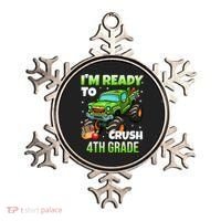 I'm Ready To Crush 4th Grade Monster Truck Ornament thumb 0