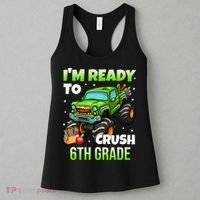 I'm Ready To Crush 6th Grade Monster Truck Women's Tank Top thumb 3