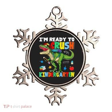 I'm Ready To Crush Kindergarten Back To School Dinosaur Ornament