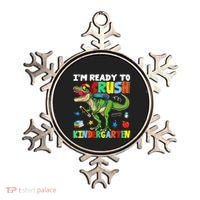 I'm Ready To Crush Kindergarten Back To School Dinosaur Ornament thumb 0