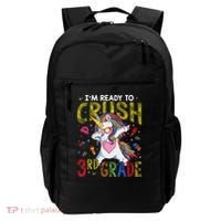 Im Ready To Crush 3Rd Grade Dabbing Unicorn Third Grade Great Gift Backpack thumb 0